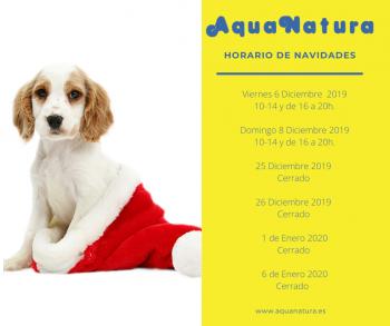 HORARIO AQUANATURA NAVIDADES 2019